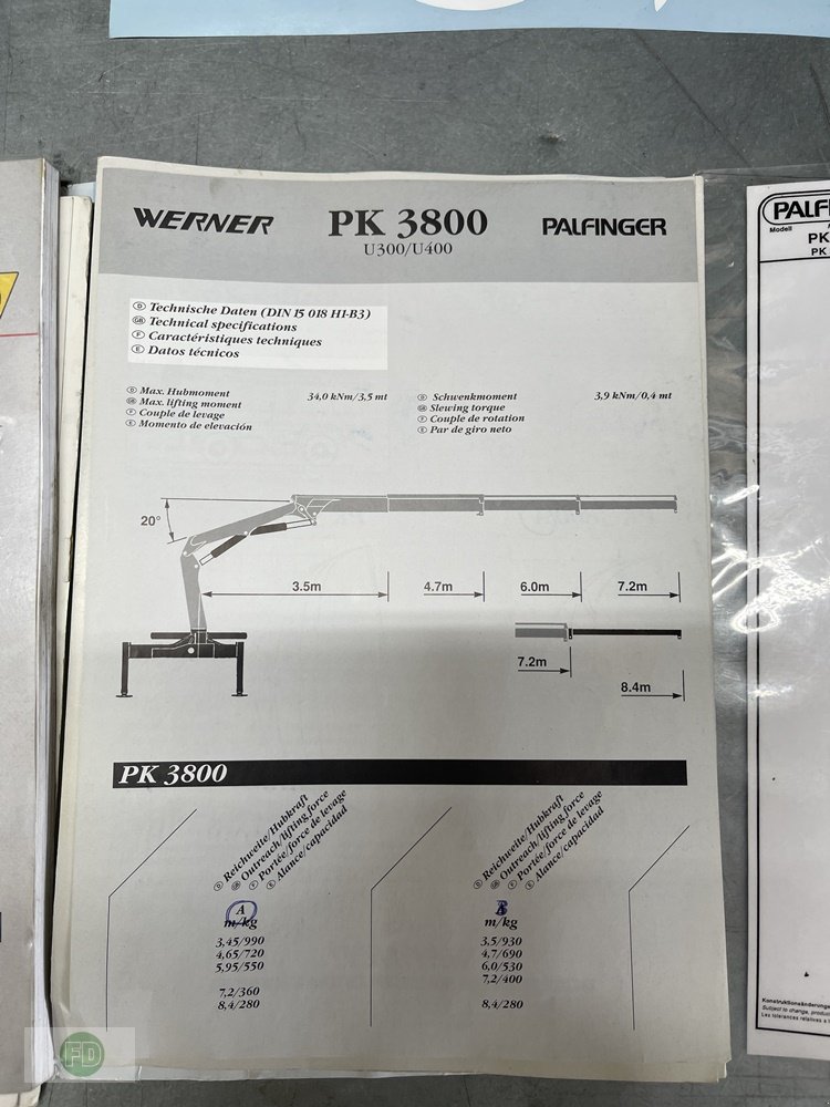 Traktor des Typs Mercedes-Benz Unimog U300 Agrar mit Kran, extrem selten , Traumzustand , Finanzierung mgl., Gebrauchtmaschine in Hinterschmiding (Bild 21)