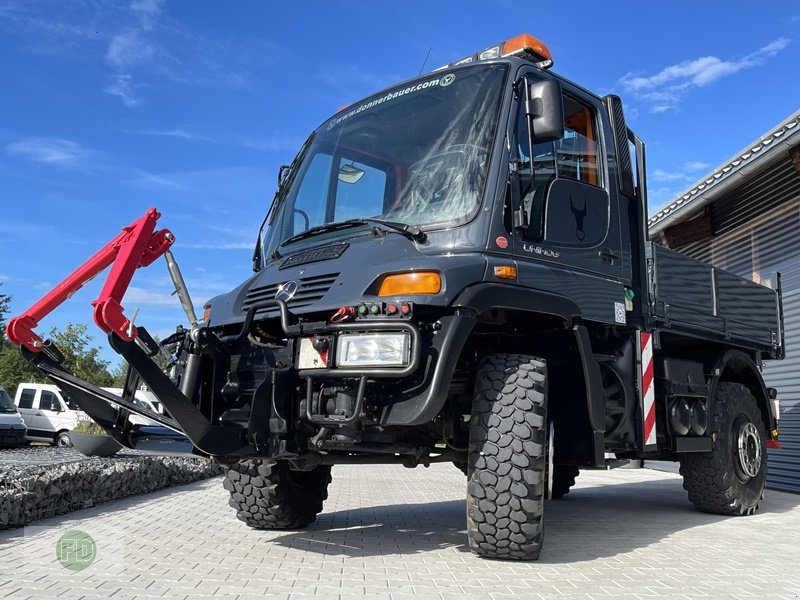 Traktor Türe ait Mercedes-Benz Unimog U400 Agrar , 1.Hand , 6 Zylinder, Gebrauchtmaschine içinde Hinterschmiding (resim 18)