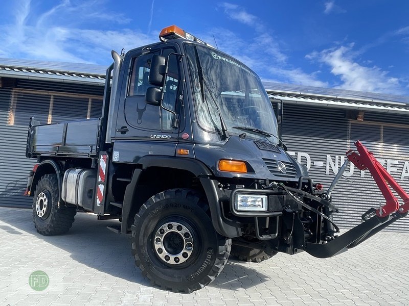 Traktor a típus Mercedes-Benz Unimog U400 Agrar , 1.Hand , 6 Zylinder, Gebrauchtmaschine ekkor: Hinterschmiding (Kép 20)