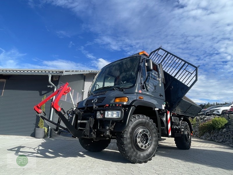 Traktor del tipo Mercedes-Benz Unimog U400 Agrar / 1.Hand / Scheckheft / von FD-Nutzfahrzeuge, Gebrauchtmaschine en Hinterschmiding (Imagen 14)