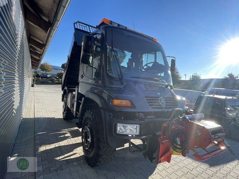 Traktor tip Mercedes-Benz Unimog U400 Agrar , 6 Zylinder , 1.Hand , Scheckheft, Gebrauchtmaschine in Hinterschmiding (Poză 13)