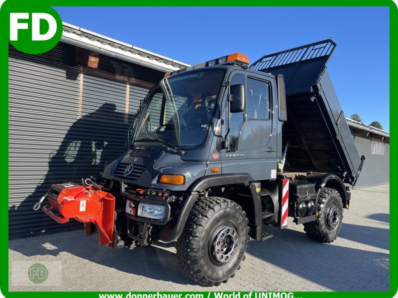 Traktor typu Mercedes-Benz Unimog U400 Agrar , 6 Zylinder , 1.Hand, Gebrauchtmaschine v Hinterschmiding (Obrázek 1)