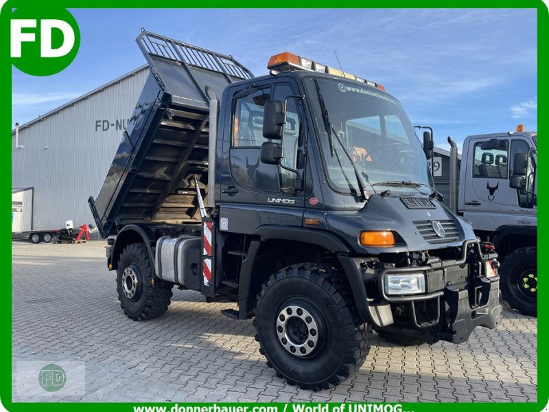 Traktor типа Mercedes-Benz Unimog U400 Agrar aus 1.Hand, Gebrauchtmaschine в Hinterschmiding