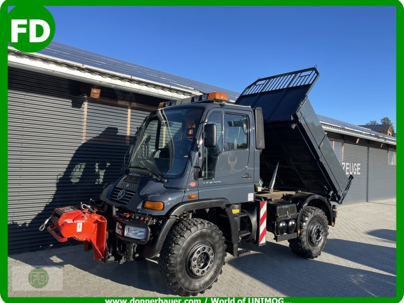 Traktor типа Mercedes-Benz Unimog U400 Agrar, Gebrauchtmaschine в Hinterschmiding (Фотография 1)