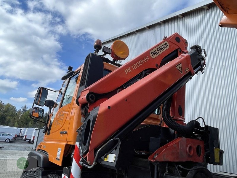 Traktor tipa Mercedes-Benz Unimog U500 Automatik mit Kran, Zapfwelle, Kipper , 1a Zustand , viele Extras, Finanzierung mgl., Gebrauchtmaschine u Hinterschmiding (Slika 8)