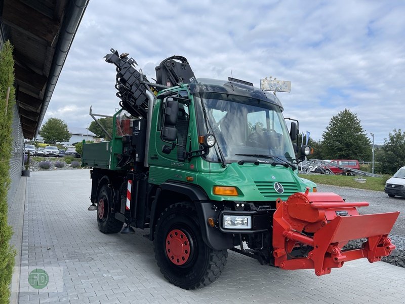 Traktor типа Mercedes-Benz Unimog U500 / Kran 17.30 Meter / Winde / Arbeitskorb, Gebrauchtmaschine в Hinterschmiding (Фотография 3)