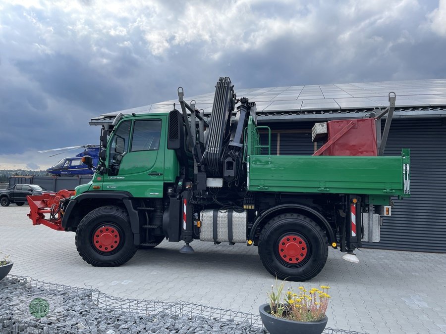 Traktor типа Mercedes-Benz Unimog U500 / Kran 17.30 Meter / Winde / Arbeitskorb, Gebrauchtmaschine в Hinterschmiding (Фотография 8)