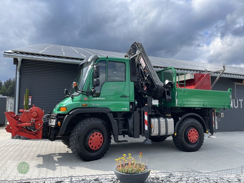 Traktor tipa Mercedes-Benz Unimog U500 / Kran 17.30 Meter / Winde / Arbeitskorb, Gebrauchtmaschine u Hinterschmiding (Slika 12)