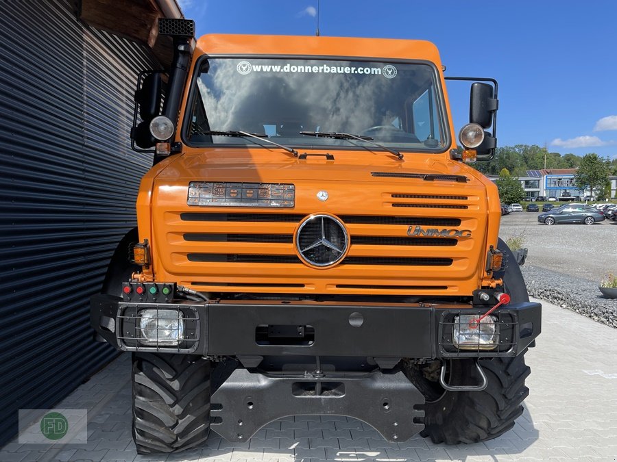 Traktor типа Mercedes-Benz Unimog U5000 Doka / Blickfang / Rarität / ex Militär / Agrar, Gebrauchtmaschine в Hinterschmiding (Фотография 5)