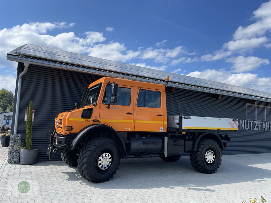 Traktor типа Mercedes-Benz Unimog U5000 Doka / Blickfang / Rarität / ex Militär / Agrar, Gebrauchtmaschine в Hinterschmiding (Фотография 10)