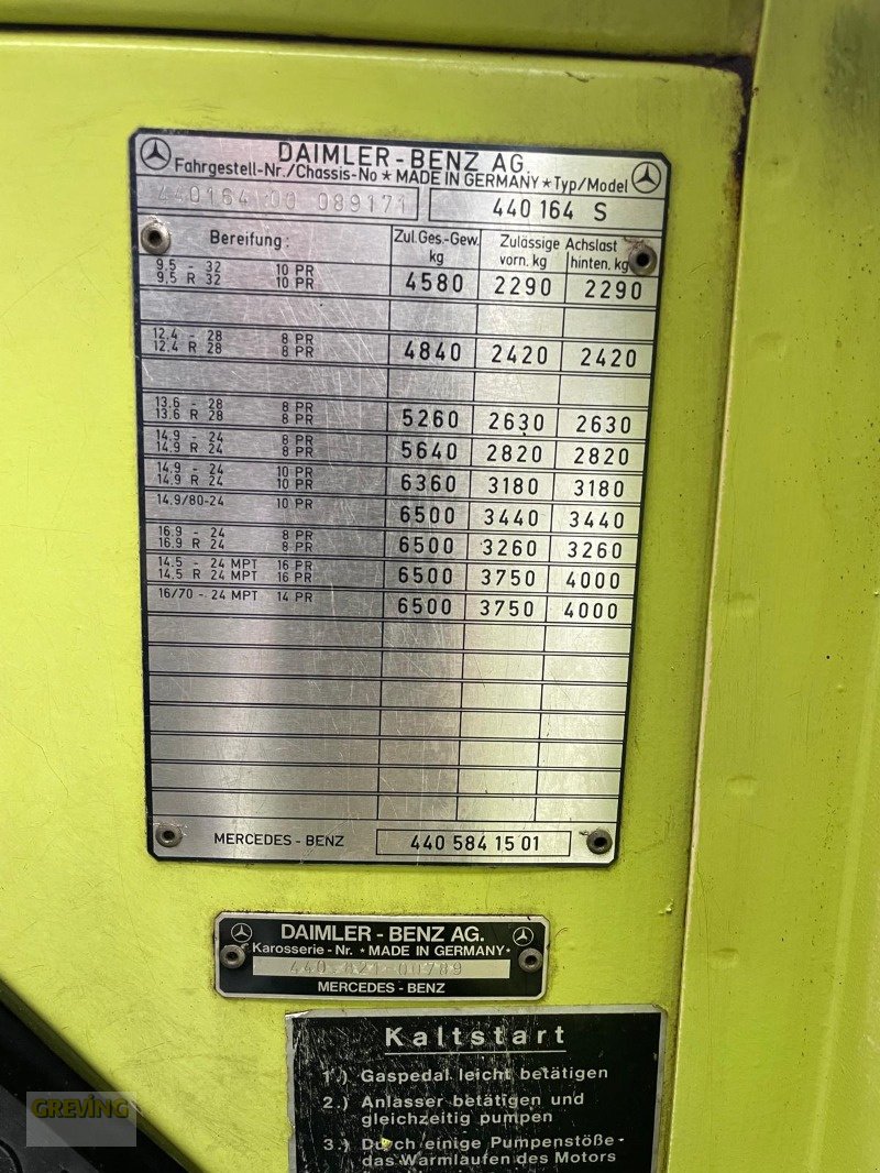 Traktor of the type Mercedes MB Trac 900, Gebrauchtmaschine in Ahaus (Picture 15)