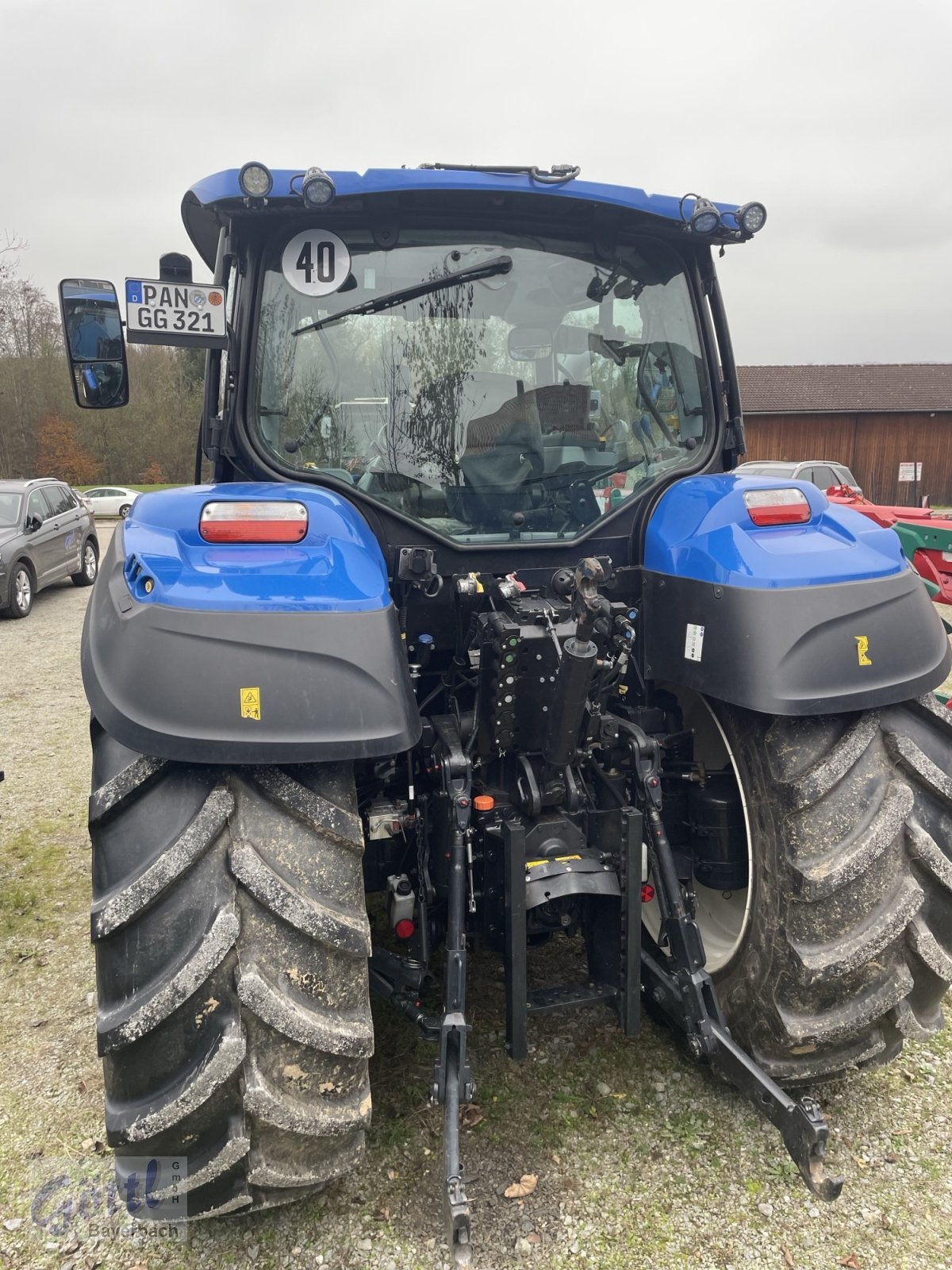 Traktor Türe ait New Holland 5.140 DYC, Gebrauchtmaschine içinde Bayerbach (resim 3)