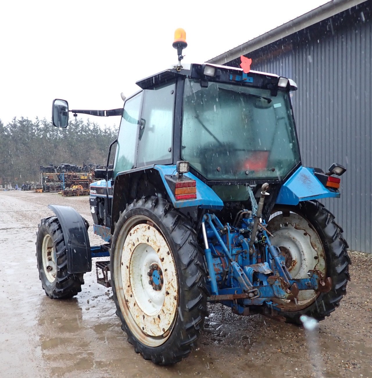 Traktor van het type New Holland 6640, Gebrauchtmaschine in Viborg (Foto 8)