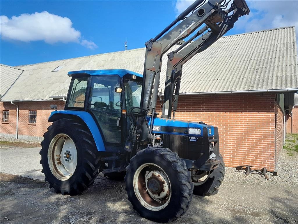 Traktor tipa New Holland 7740 SL Dual power med Ålø frontlæsser, Gebrauchtmaschine u Skive (Slika 3)