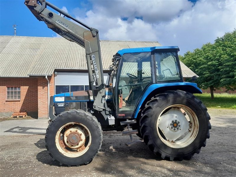 Traktor du type New Holland 7740 SL Dual power med Ålø frontlæsser, Gebrauchtmaschine en Skive (Photo 1)