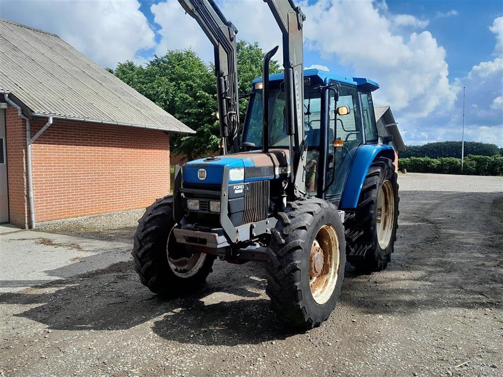 Traktor of the type New Holland 7740 SL Dual power med Ålø frontlæsser, Gebrauchtmaschine in Skive (Picture 2)