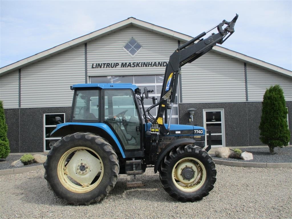 Traktor del tipo New Holland 7740 SLE med frontlæsser, Gebrauchtmaschine en Lintrup (Imagen 7)