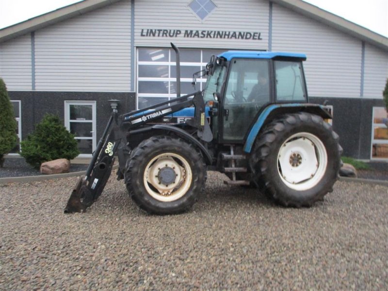 Traktor of the type New Holland 7740 SLE Turbo Med frontlæsser og frontlift., Gebrauchtmaschine in Lintrup (Picture 1)