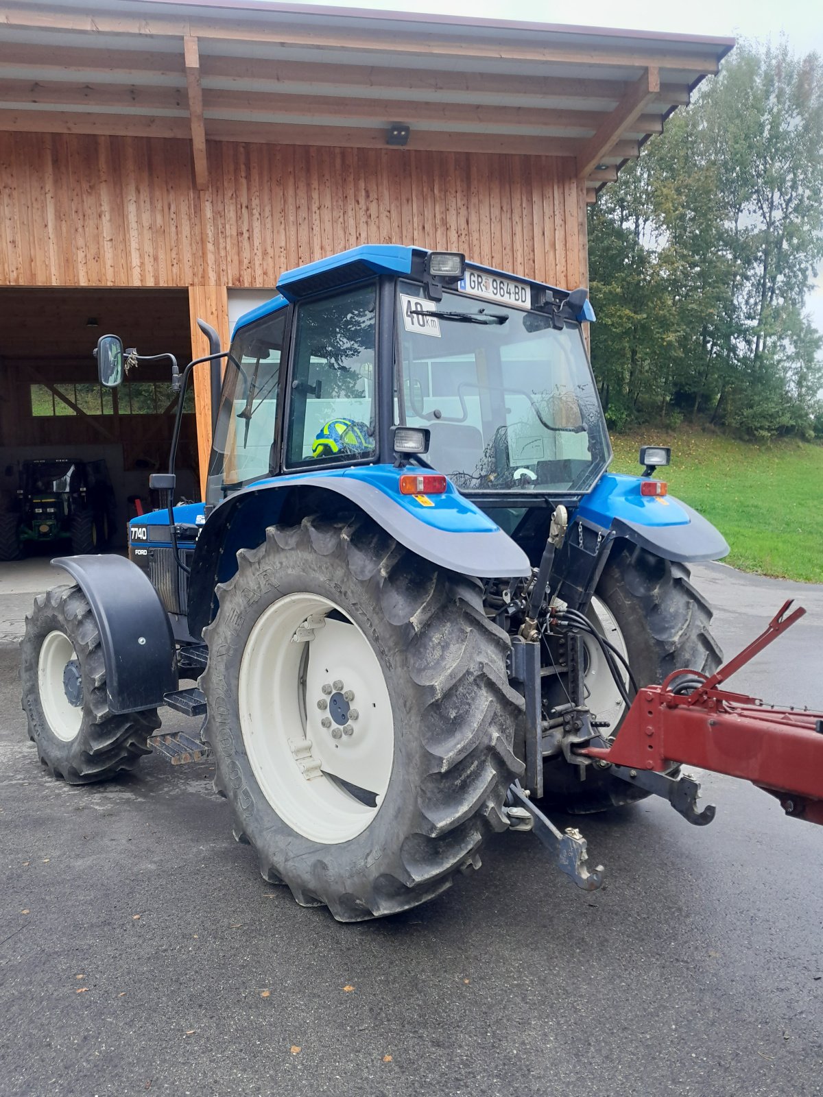 Traktor del tipo New Holland 7740, Gebrauchtmaschine en Altenhof (Imagen 2)