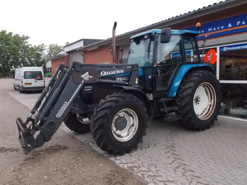 Traktor του τύπου New Holland 7840 SLE turbo Frontlæsser Ålø Quicke Q950, Gebrauchtmaschine σε Roslev