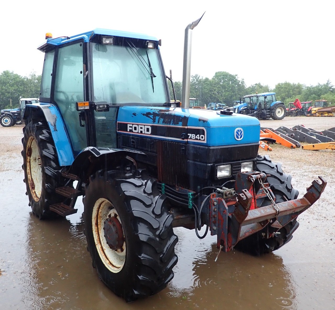 Traktor des Typs New Holland 7840, Gebrauchtmaschine in Viborg (Bild 4)