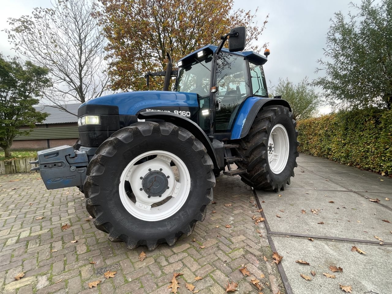 Traktor a típus New Holland 8160, Gebrauchtmaschine ekkor: Nieuw Roden (Kép 8)