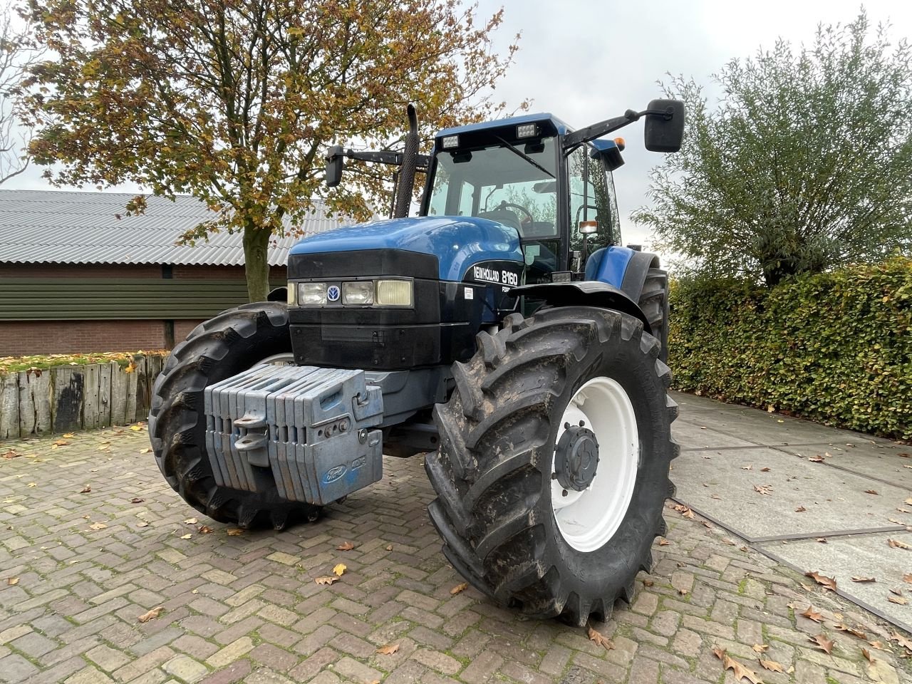 Traktor des Typs New Holland 8160, Gebrauchtmaschine in Nieuw Roden (Bild 2)