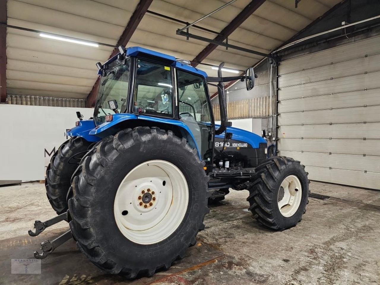 Traktor Türe ait New Holland 8160, Gebrauchtmaschine içinde Pragsdorf (resim 7)