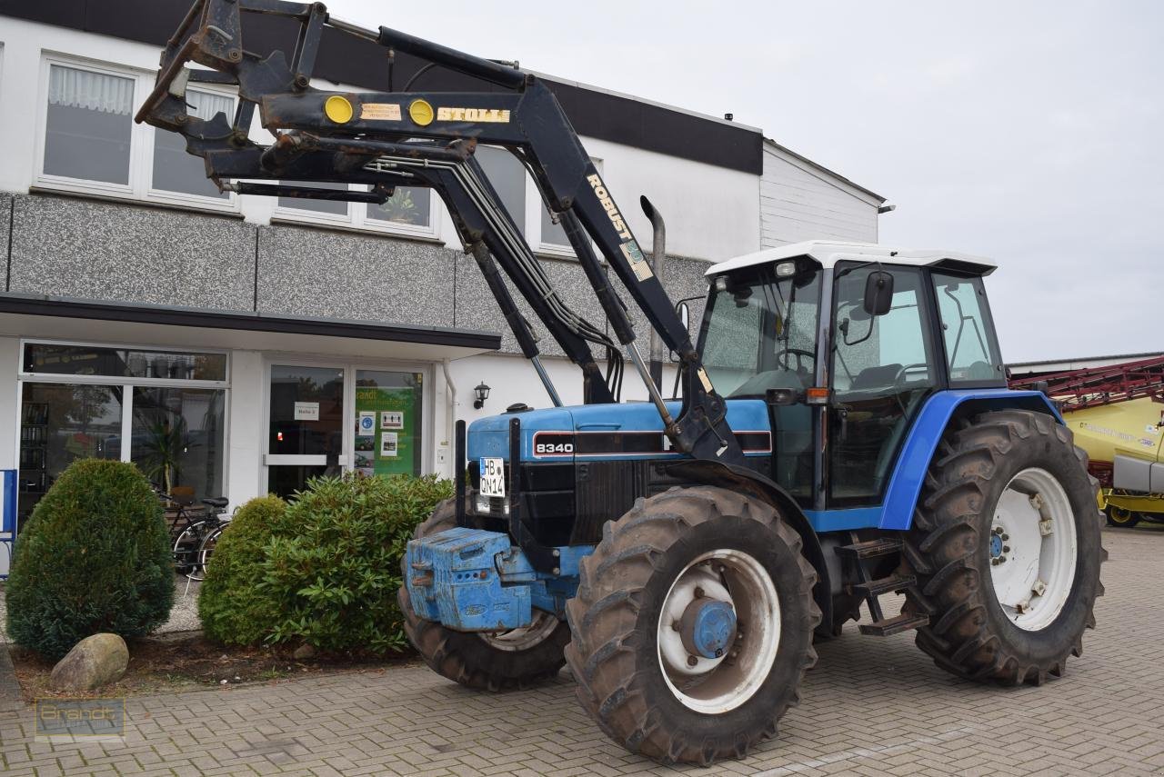 Traktor Türe ait New Holland 8340, Gebrauchtmaschine içinde Oyten (resim 1)