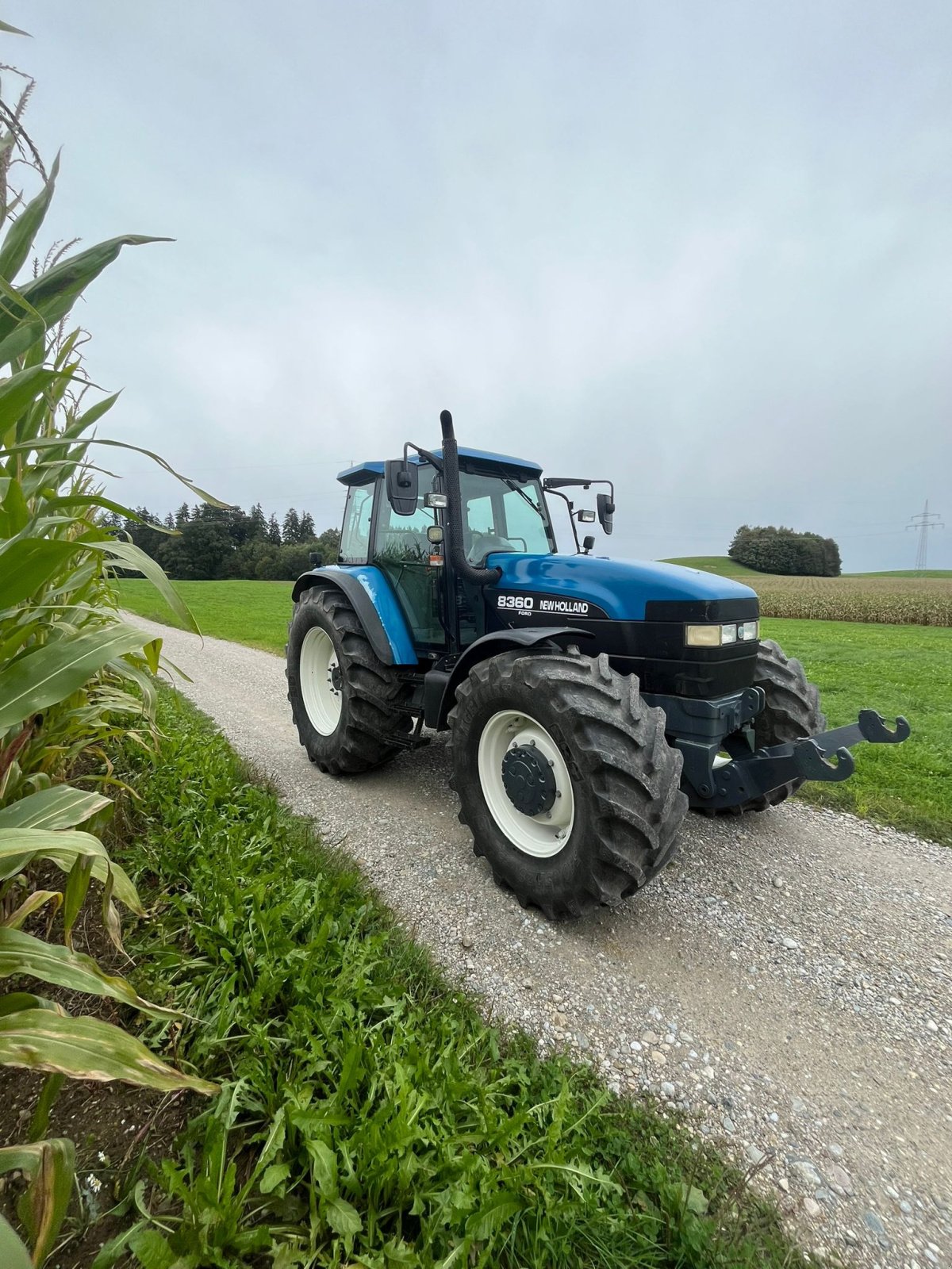 Traktor του τύπου New Holland 8360, Gebrauchtmaschine σε Obing (Φωτογραφία 9)