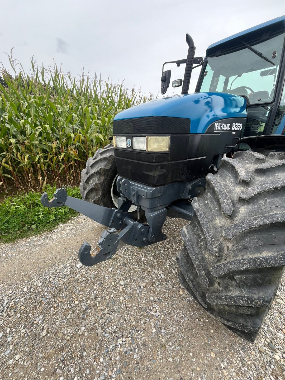 Traktor Türe ait New Holland 8360, Gebrauchtmaschine içinde Obing (resim 12)