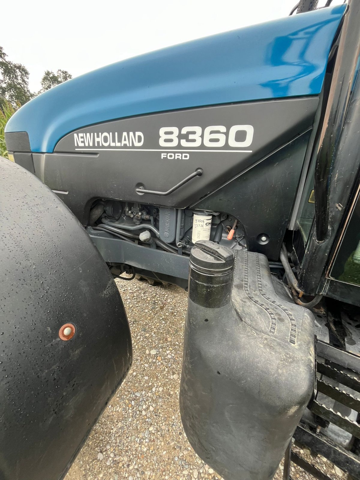 Traktor van het type New Holland 8360, Gebrauchtmaschine in Obing (Foto 21)