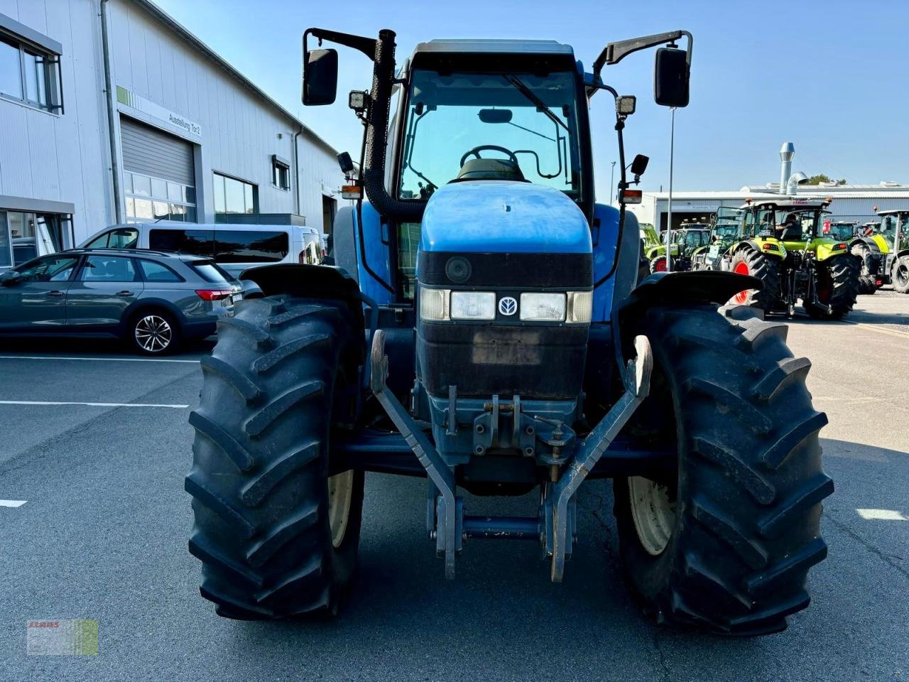 Traktor des Typs New Holland 8560, Klima, Druckluft, Frontkraftheber, Gebrauchtmaschine in Molbergen (Bild 3)