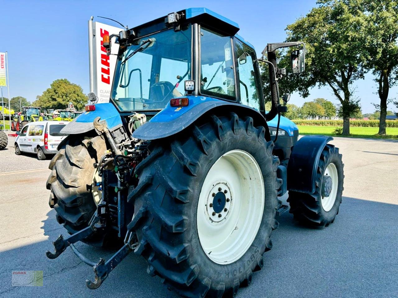 Traktor of the type New Holland 8560, Klima, Druckluft, Frontkraftheber, Gebrauchtmaschine in Molbergen (Picture 7)