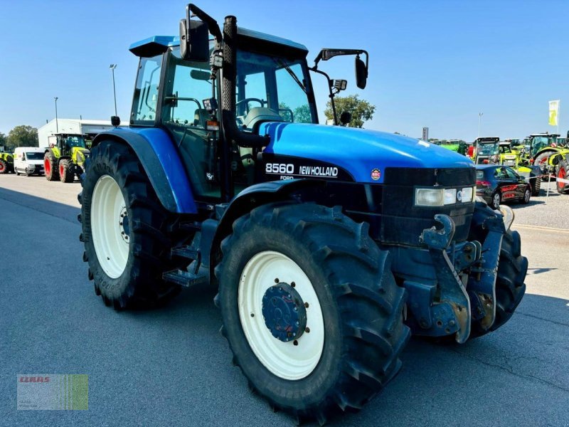 Traktor van het type New Holland 8560, Klima, Druckluft, Frontkraftheber, Gebrauchtmaschine in Molbergen (Foto 2)