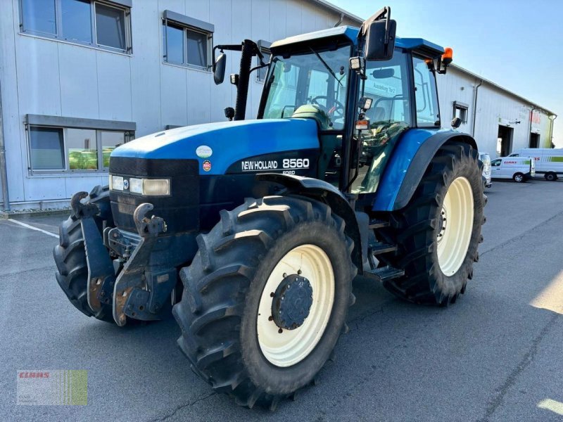 Traktor van het type New Holland 8560, Klima, Druckluft, Frontkraftheber, Gebrauchtmaschine in Molbergen (Foto 1)