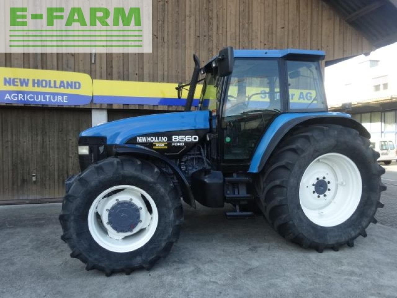 Traktor του τύπου New Holland 8560/m160, Gebrauchtmaschine σε LYSSACH (Φωτογραφία 1)