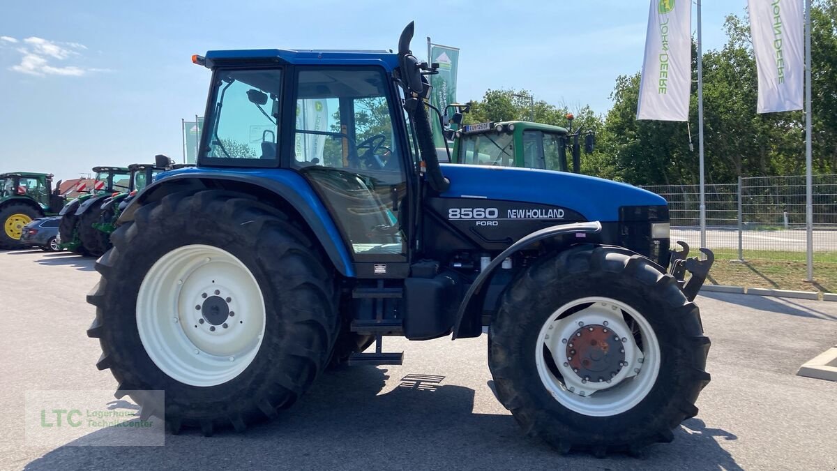 Traktor of the type New Holland 8560, Gebrauchtmaschine in Eggendorf (Picture 8)