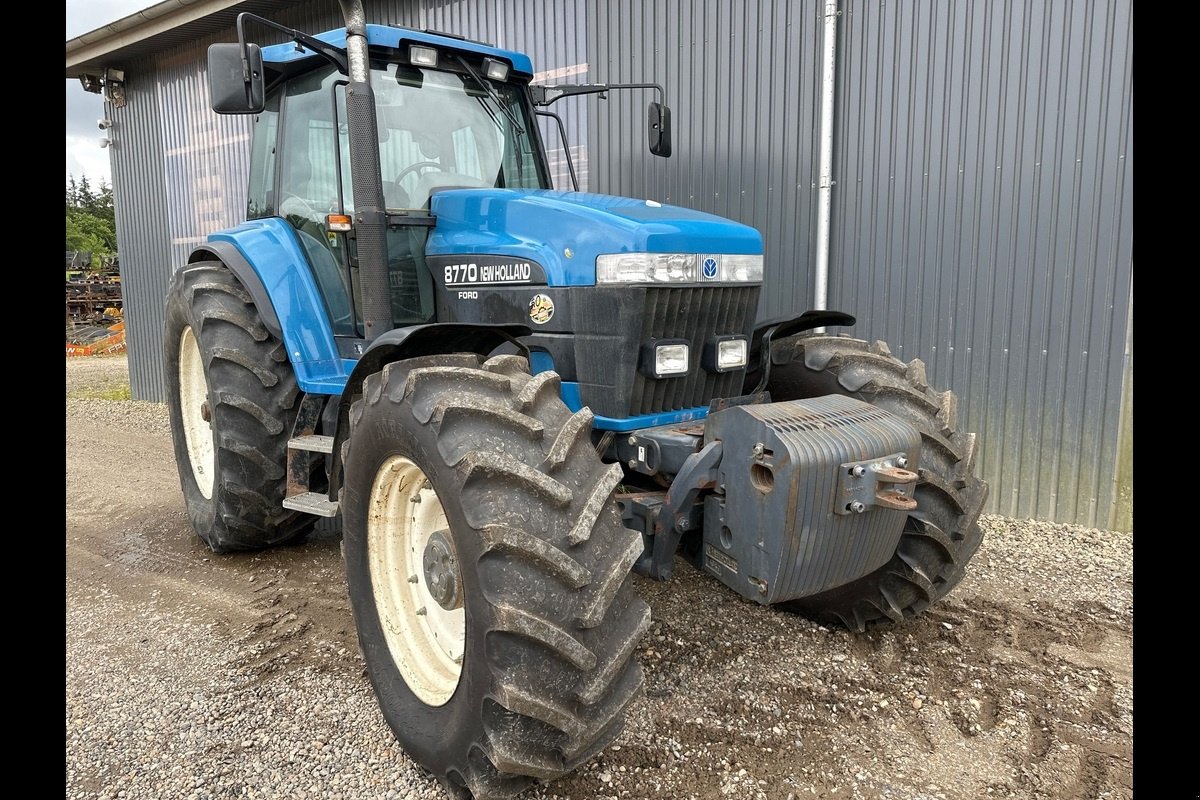 Traktor van het type New Holland 8770, Gebrauchtmaschine in Viborg (Foto 6)