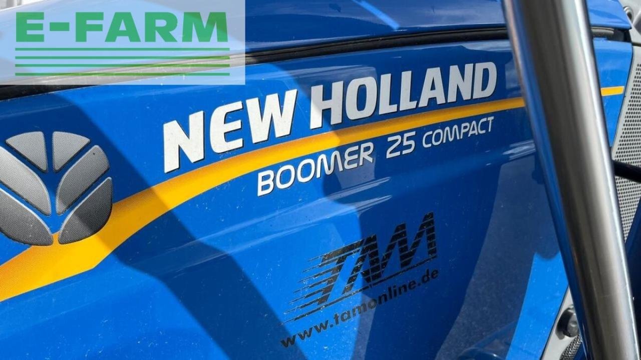 Traktor del tipo New Holland boomer 25 compact, Gebrauchtmaschine en ANRODE / OT LENGEFELD (Imagen 2)