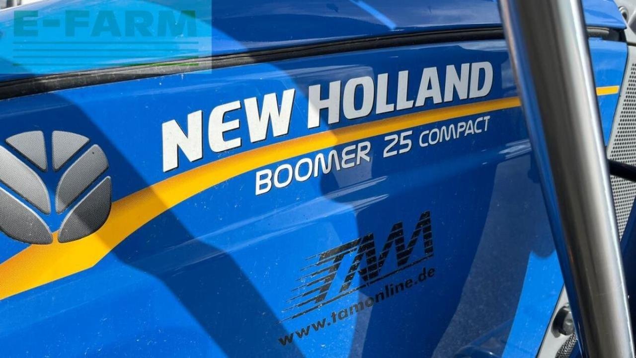 Traktor του τύπου New Holland boomer 25 compact, Gebrauchtmaschine σε ANRODE / OT LENGEFELD (Φωτογραφία 2)