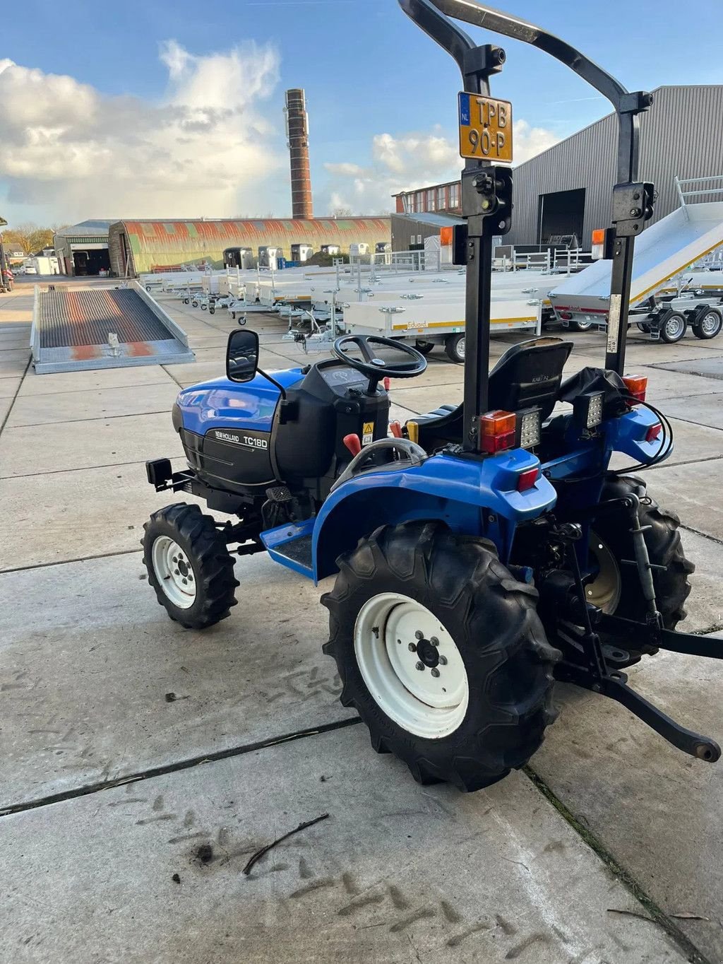 Traktor tip New Holland Compact trekker TC18D, Gebrauchtmaschine in Losdorp (Poză 2)