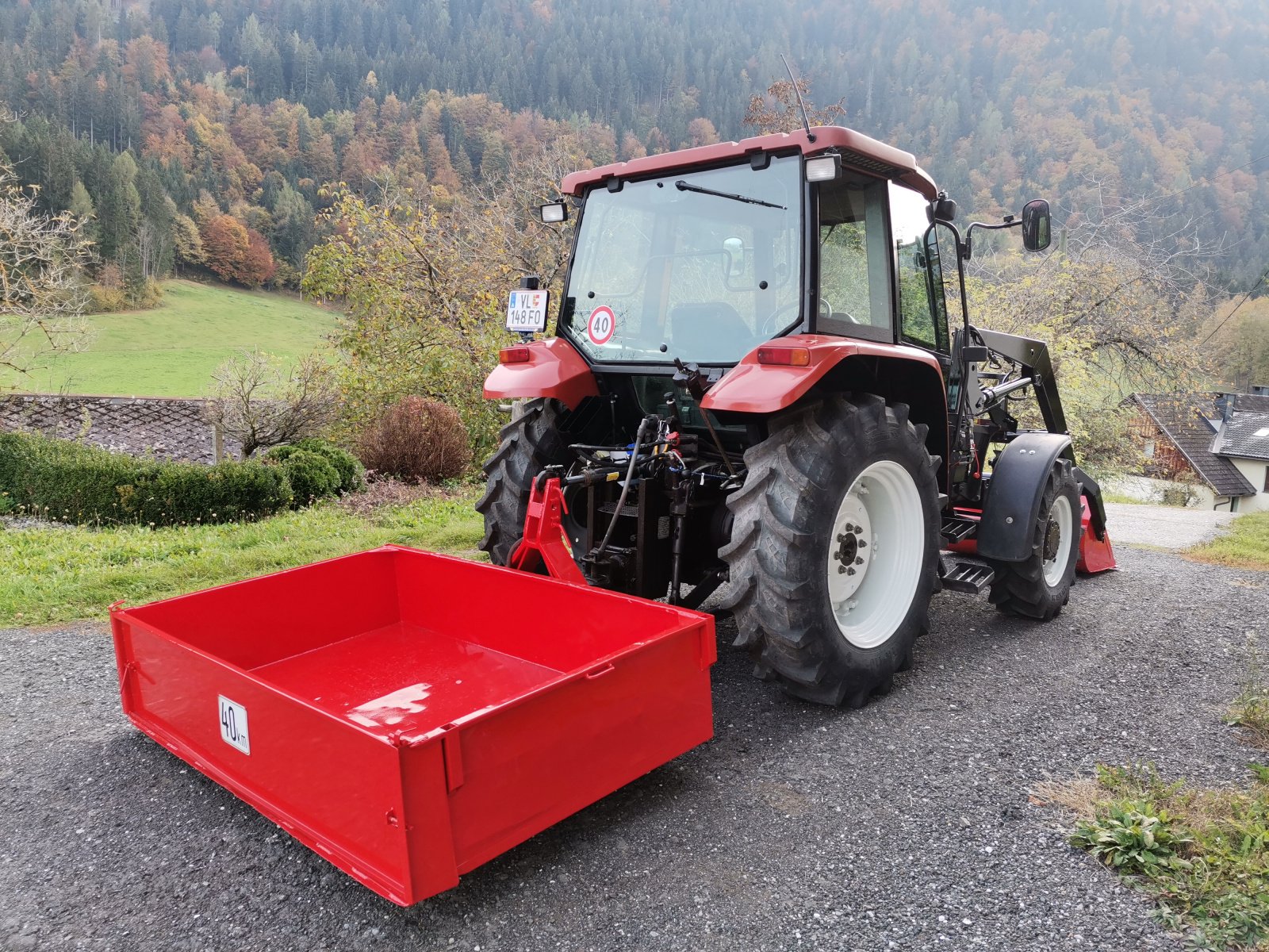 Traktor du type New Holland L 60, Gebrauchtmaschine en Hohenthurn (Photo 2)