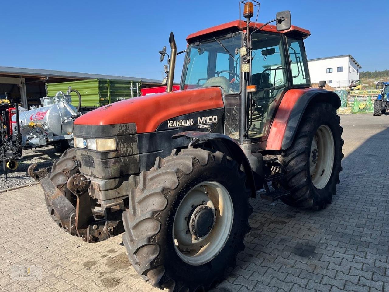 Traktor del tipo New Holland M 100, Gebrauchtmaschine en Neuhof - Dorfborn (Imagen 2)