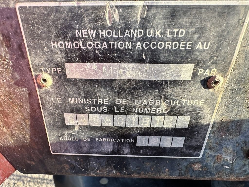 Traktor a típus New Holland M160, Gebrauchtmaschine ekkor: Callantsoog (Kép 7)