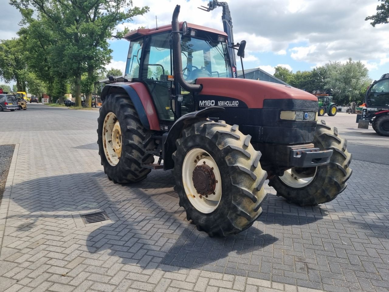 Traktor des Typs New Holland M160, Gebrauchtmaschine in Lunteren (Bild 3)