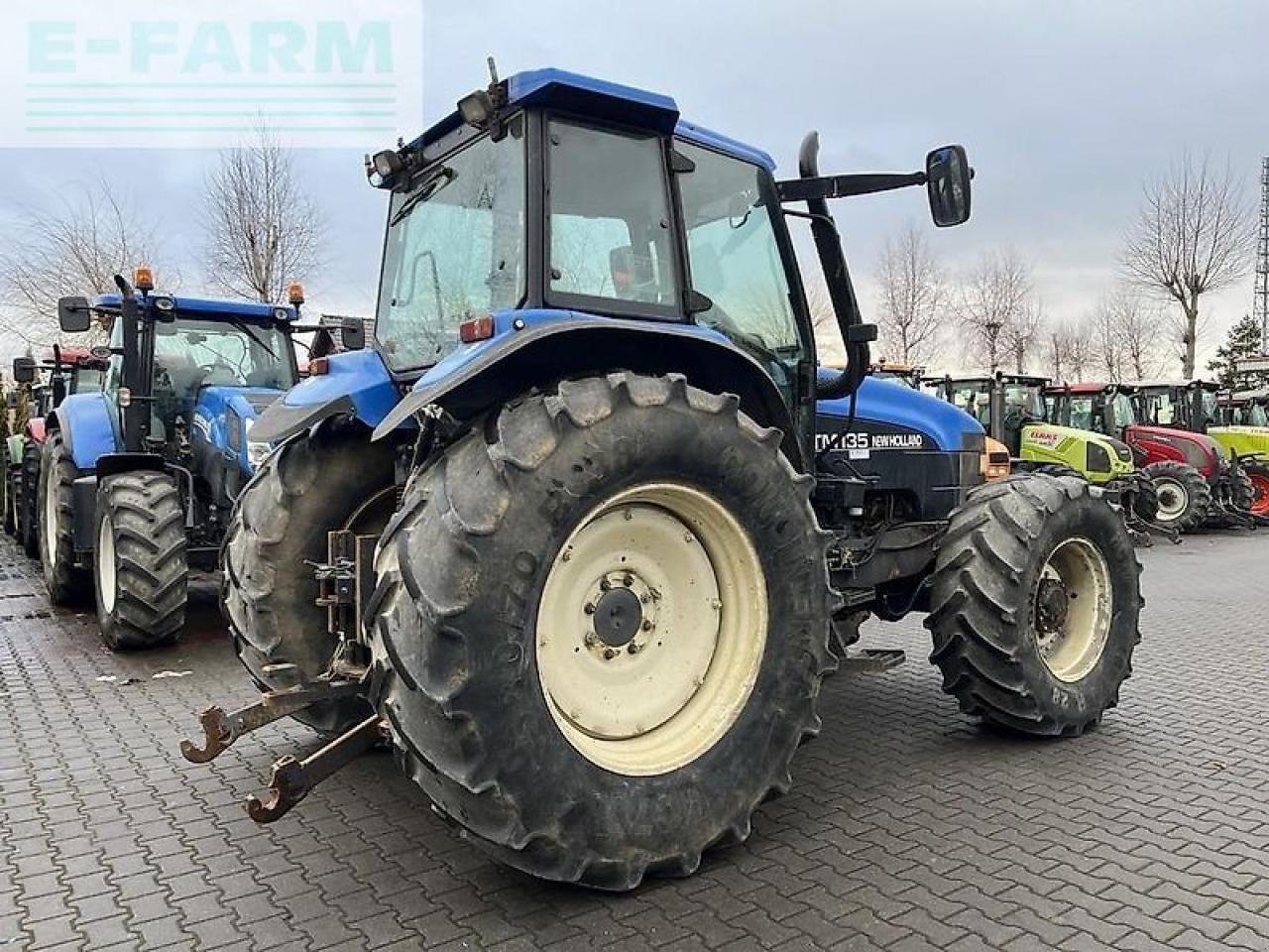 Traktor typu New Holland new holland tm 135, Gebrauchtmaschine w DAMAS?AWEK (Zdjęcie 5)