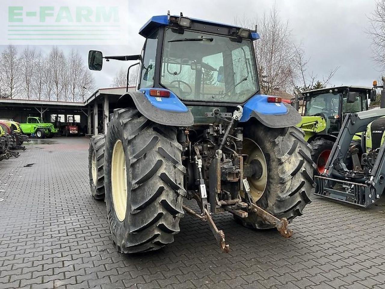 Traktor typu New Holland new holland tm 135, Gebrauchtmaschine w DAMAS?AWEK (Zdjęcie 8)