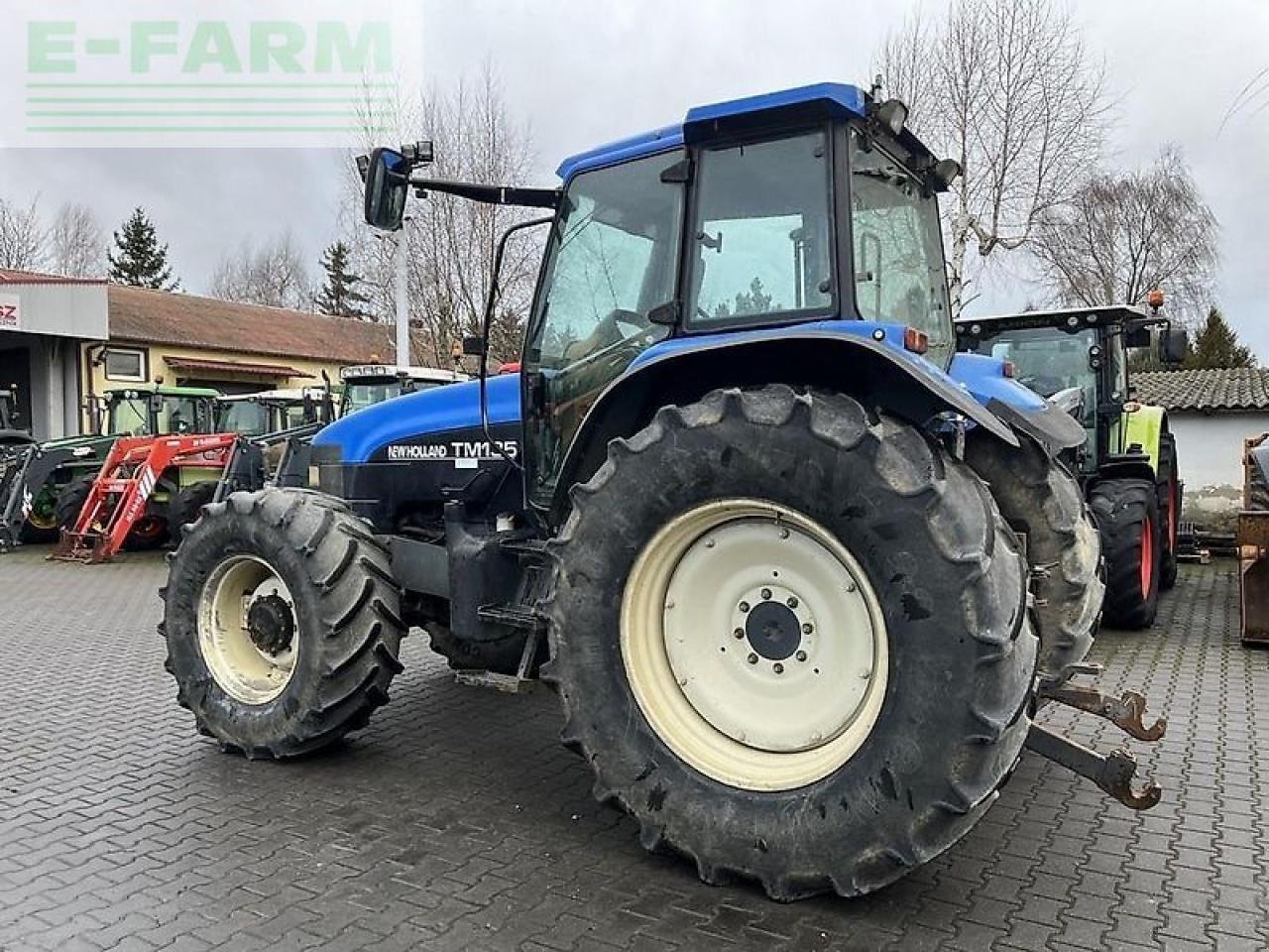 Traktor typu New Holland new holland tm 135, Gebrauchtmaschine w DAMAS?AWEK (Zdjęcie 9)