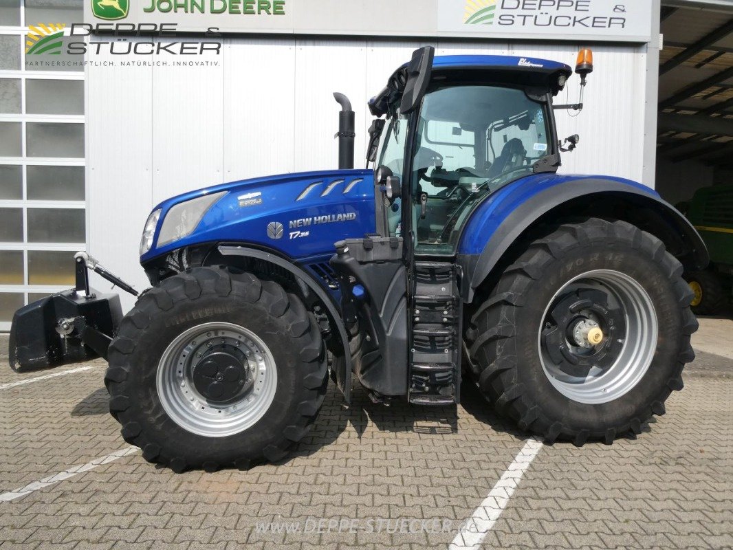 Traktor типа New Holland NH-T7.315 HD, Gebrauchtmaschine в Lauterberg/Barbis (Фотография 2)